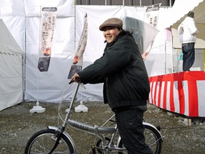 大ビンゴ大会　折りたたみ自転車ゲット