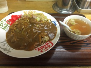 くるくる軒カレー焼きそば